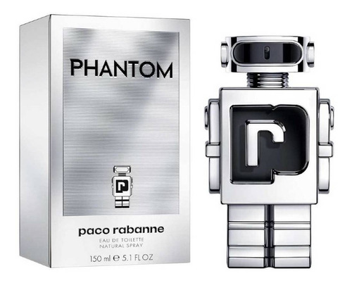 Imagen 2 de 2 de Paco Rabanne Phantom EDT 150 ml para hombre recargable