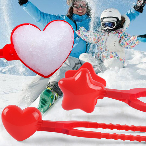 Juego De Pinzas Con Forma De Bola De Nieve En Forma De Estre