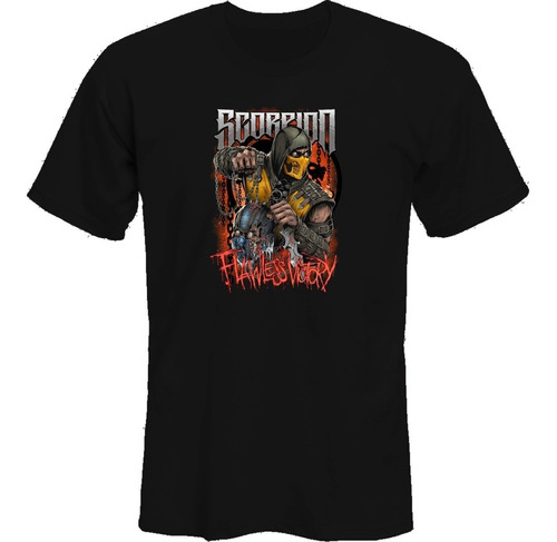 Remeras Mortal Kombat 11 Scorpion Comic *mr Korneforos*