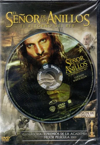 Dvd De El Senor De Los Anillos El Retorno Del Rey MercadoLibre