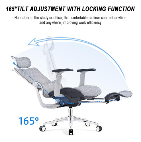 Ergonomic Office Chair Mesh Computer Chair Home Office Desk