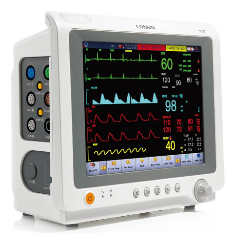 Monitor De Paciente Multiparamétrico Touch Screen, Mod. C50