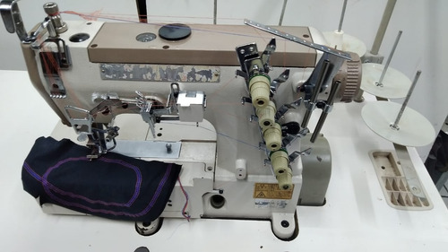 Máquina Galoneira Plana Modelo Pegasus Motor Conv. 110/220v Cinza (Usado)