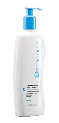 Imagen 4 de 5 de Crema Humectante De Uso Facial Y Corporal Dermatopic 500 G