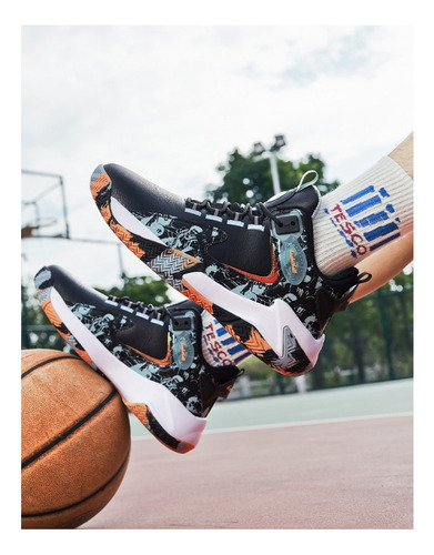 Zapatillas De Baloncesto Antideslizantes Y Transpirables