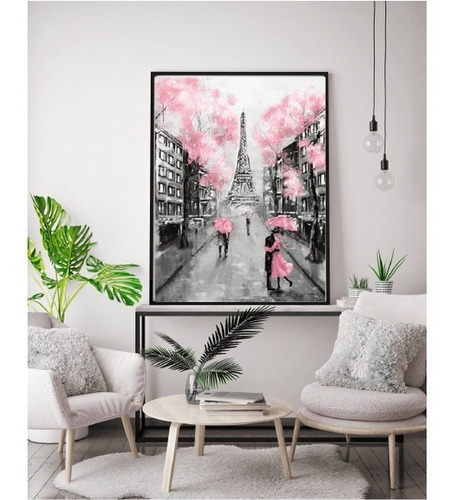 Cuadro Para Pared Torre Eiffel Paris - Oh La Lá - 30x40