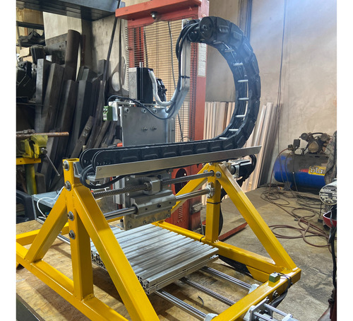 Router Cnc Fresadora Metales Uso Industrial Husillo 1hp