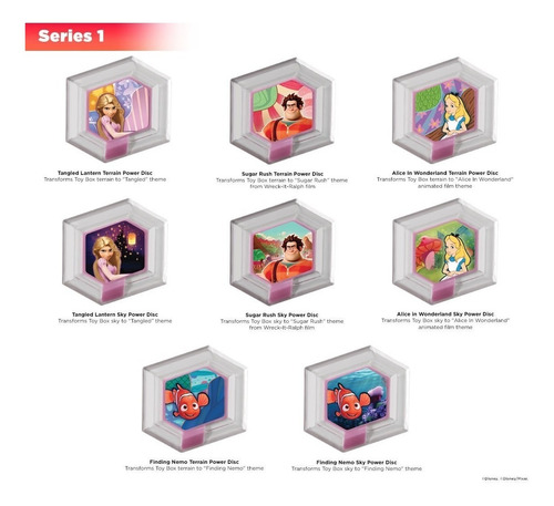 Imagem 4 de 5 de Disney Infinity Power Disc Pack Series 1