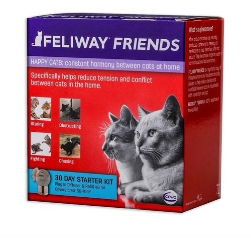 Feliway Friends Difusor Elétrico + Refil 48 Ml Ceva