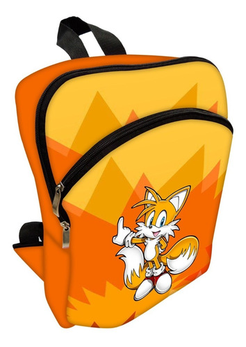 Mochila Escolar Em Neopreme Tails Sonic 2 