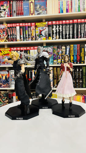 Figuras Final Fantasy Vii Set C/ 3 - Ichiban Kuji (Usado)