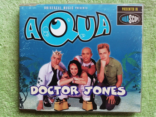 Eam Cd Maxi Single Aqua Doctor Jones 1997 Europeo 7 Remixes