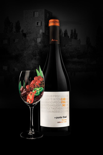 Imagen 2 de 8 de Vino Punto Final Cabernet Franc Reserva 6 Botellas
