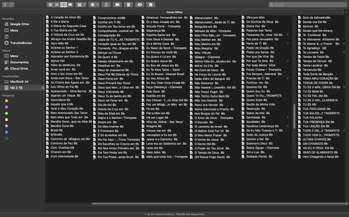 Imagem 3 de 3 de Arquivos De Música Gospel Com Arquivo De 14gb