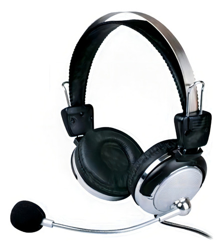 Fone De Ouvido C/ Microfone Prata Sm-301mv Potency