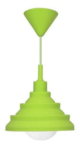 Luminária Lustre Make Color Modular Verde E27 Taschibra 110V/220V