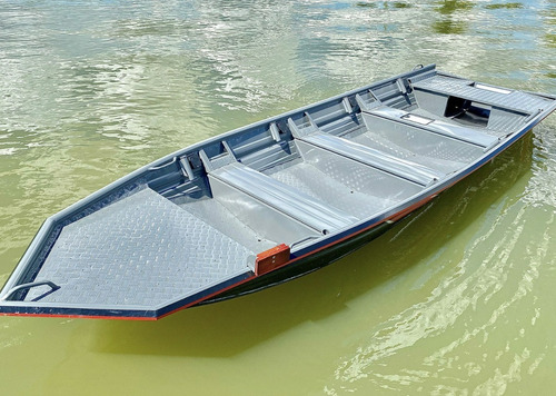 Barco De Alumínio Calaça Mod Flash Bass 600 De 6 Metros