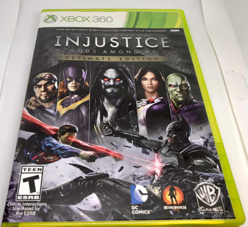 Injustice Gods Among Us Ultimate Edition Físico Original
