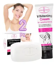 Comprar Kit Crema Aclarante + Jabón Aclarante Colágeno Leche Aichun