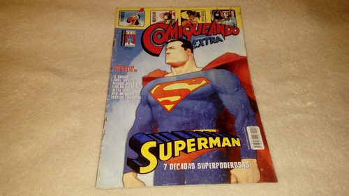 Revista Comiqueando Extra Superman Cumple 70 Años