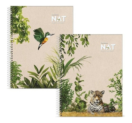 Combo Cuaderno Ledesma Nat Espiral 22×29 Universitario X5