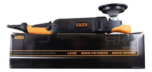 Politriz Rotativa Kers Rk 1250w 220v Kers + 3 Boinas Hyper