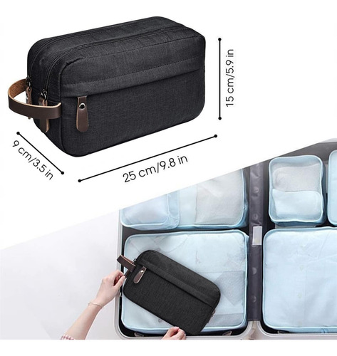 Bolsa De Artículos Tocador, Bolsa Cosméticos Con Separación