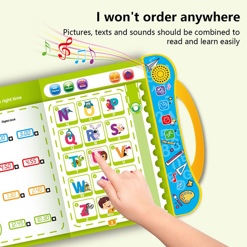 Brinquedo Com Letras, Palavras E Formas Em Inglês. Crianças