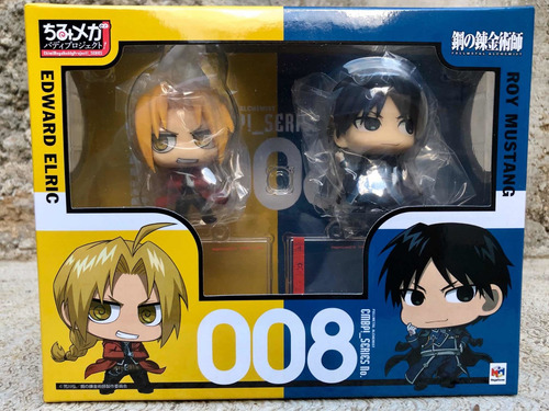 Chimi Mega Buddy! Full Metal Alchemist: Edward & Roy Mustang