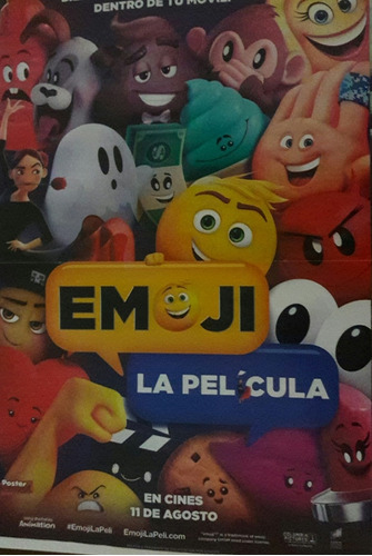 Poster Emoji La Pelicula  46 X 31
