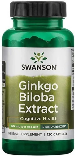 Ginkgo Biloba Swanson 120caps Usa Envio Gratis