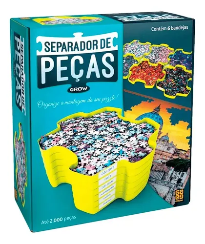 Separador De Peças Puzzle Grow | MercadoLivre