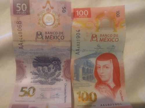 Combo Billete De 100 Y 50 Doble A