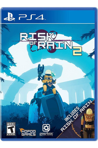 Risk Of Rain 1 E 2 Ps4 Mídia Física - Rápido