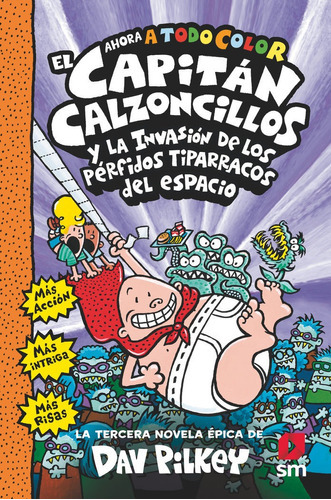 Cc03 Capit Calzoncillos Invacion Perfido, De Pilkey, Dav. Editorial Cesma, Tapa Dura En Español
