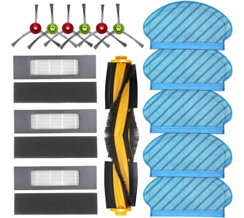 Kit De Repuesto Aspiradora Ecovacs Deebot Ozmo 920 950 T5 N5