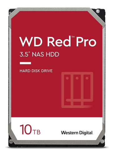 Disco Duro Sata 10tb Western Digital Red Pro 7200rpm Nas