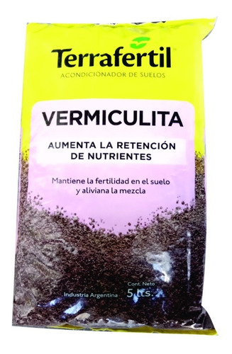 Vermiculita Sustrato Terrafertil X 5l