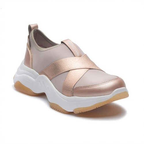 Imagen 2 de 5 de Zapatillas Riks Urbanas Para Mujer Color Nude Hush Puppies
