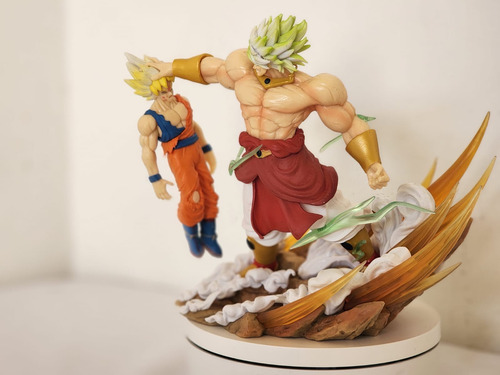 Figura De Colección Broly Y Goku