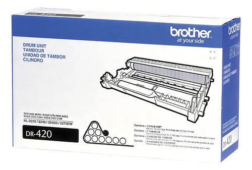 Tambor Brother Dr420 , 12000 Paginas /v /vc Tinta Negro