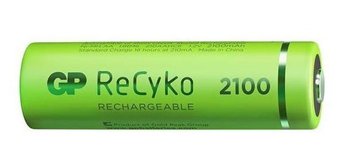 Imagen 3 de 7 de Kit 4 Adaptador D +4 Pilas Gp 2100 Aa Recyko+