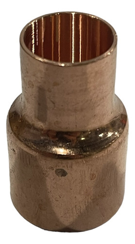 Copla Reducción De Cobre 2.1/2 X 1 Pulgadas