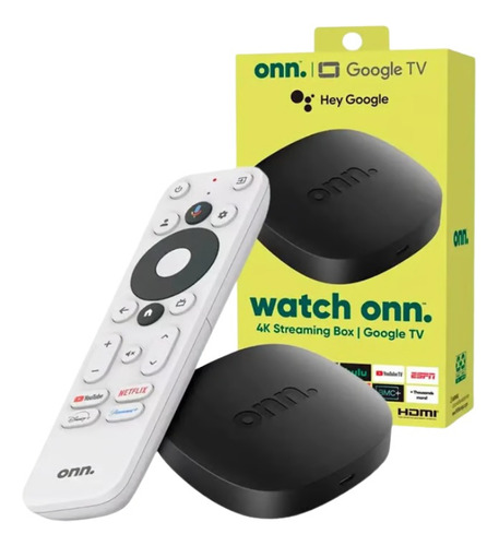 Onn 4k Android Tv Streamer Version 2023 Ahora Con Google Tv