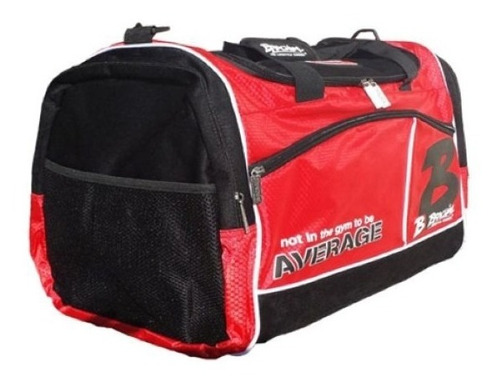 Brachial Bolso Para El Gimnasio Gym Carry Bag Red Black