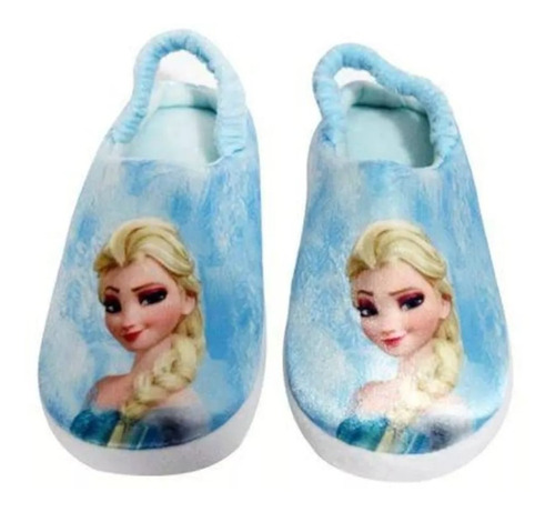 Pantunflas Disney Princesas, Frozen, Elsa, Talla 19/20-21/22
