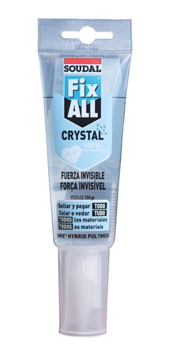 Sellador Adhesivo Fix All Crystal