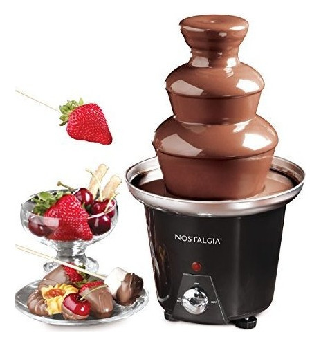 Fuente De Fondue Chocolate 3 Niveles Capacidad 1.24 Lb