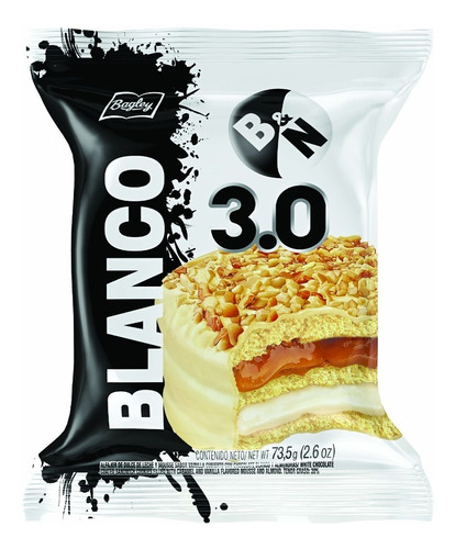 Alfajor Triple B&n Blanco X 73,5gr