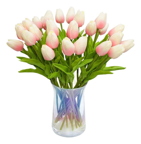 10 Units Of Artificial Tulips, Flowers, Touch